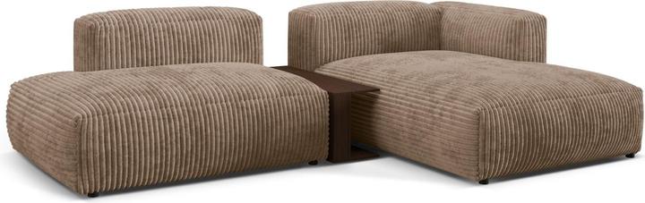Image du produit Micadoni Canapé D'Angle Droit Modulaire, "Martina", 2 Places, 285x176x75 Fabriqué en Europe (Canapé modulaire, Canapé d'angle)