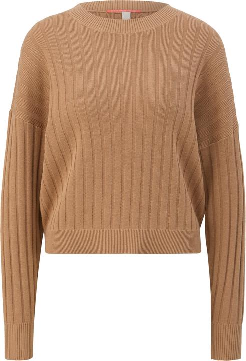Produktbild s.Oliver Strickpullover Weicher Strickpullover aus Baumwollmix (XL)