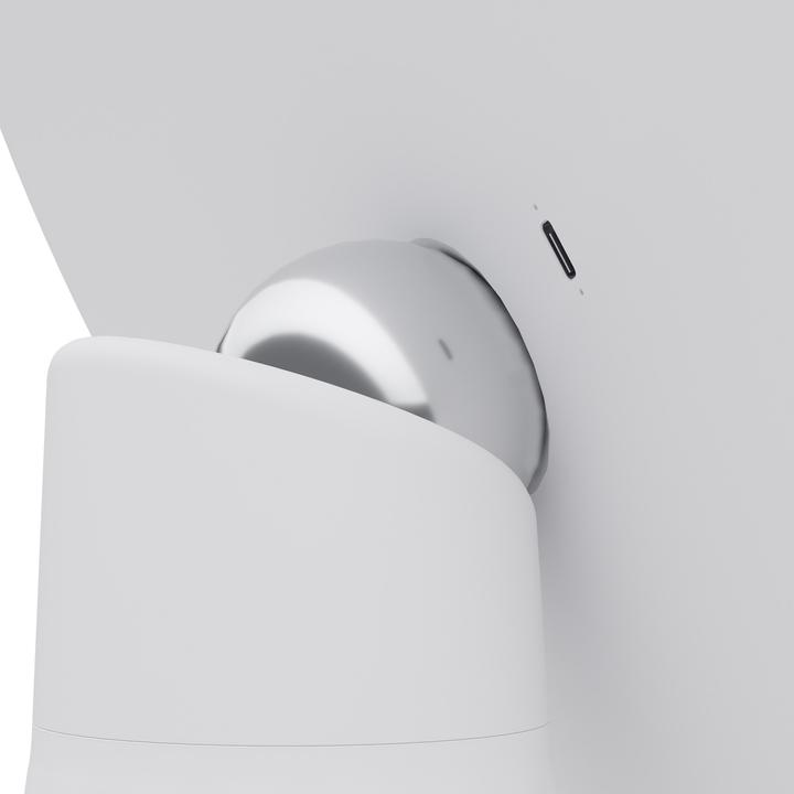 Produktbild CLP Schminkspiegel Carrey LED 3 Lichtfarben dimmbar wiederaufladbar mit Kabel (17 x 27 x 17 cm)