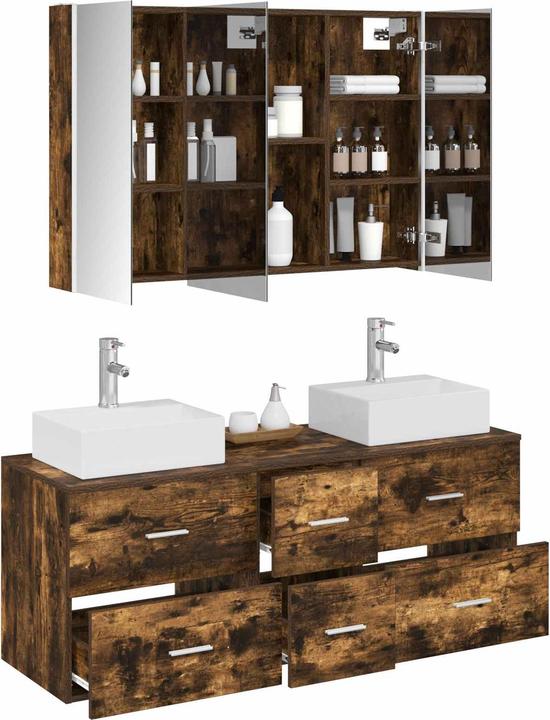 Produktbild vidaXL Badezimmermöbel-Set