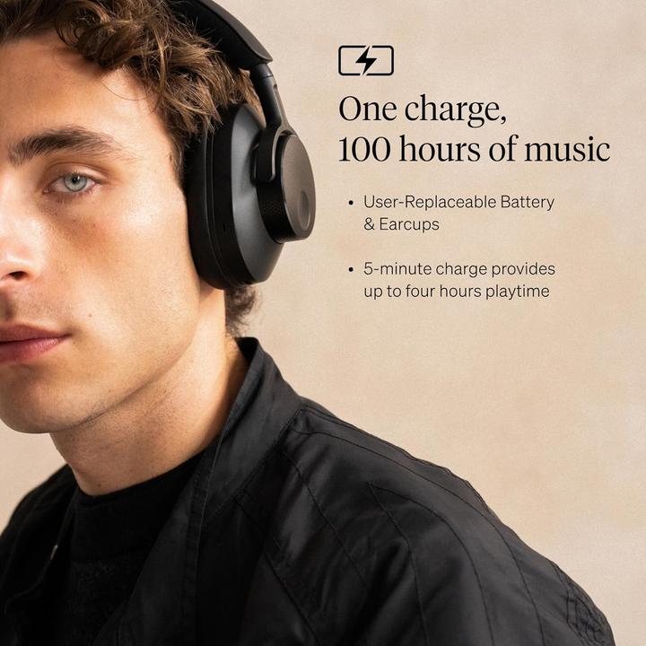 Produktbild Cambridge Audio Melomania P100 SE Noise-cancelling headphones, black (100 h, Kabellos)