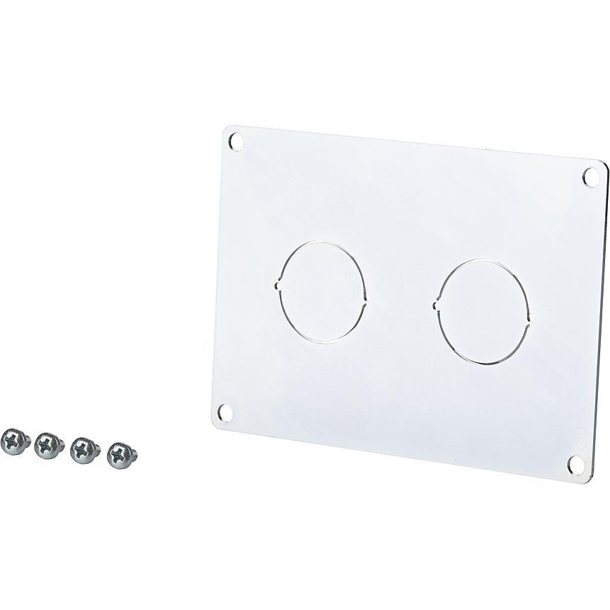 Metz Connect Kabeleinführung für 2xM20 für OpDAT Wandverteiler S 15032Z001-E, Server Zubehör, Silber