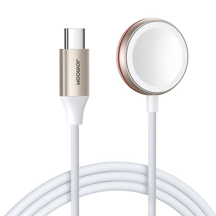 Joyroom cable with inductive charger for Apple Watch 1.2m white (S-IW011)