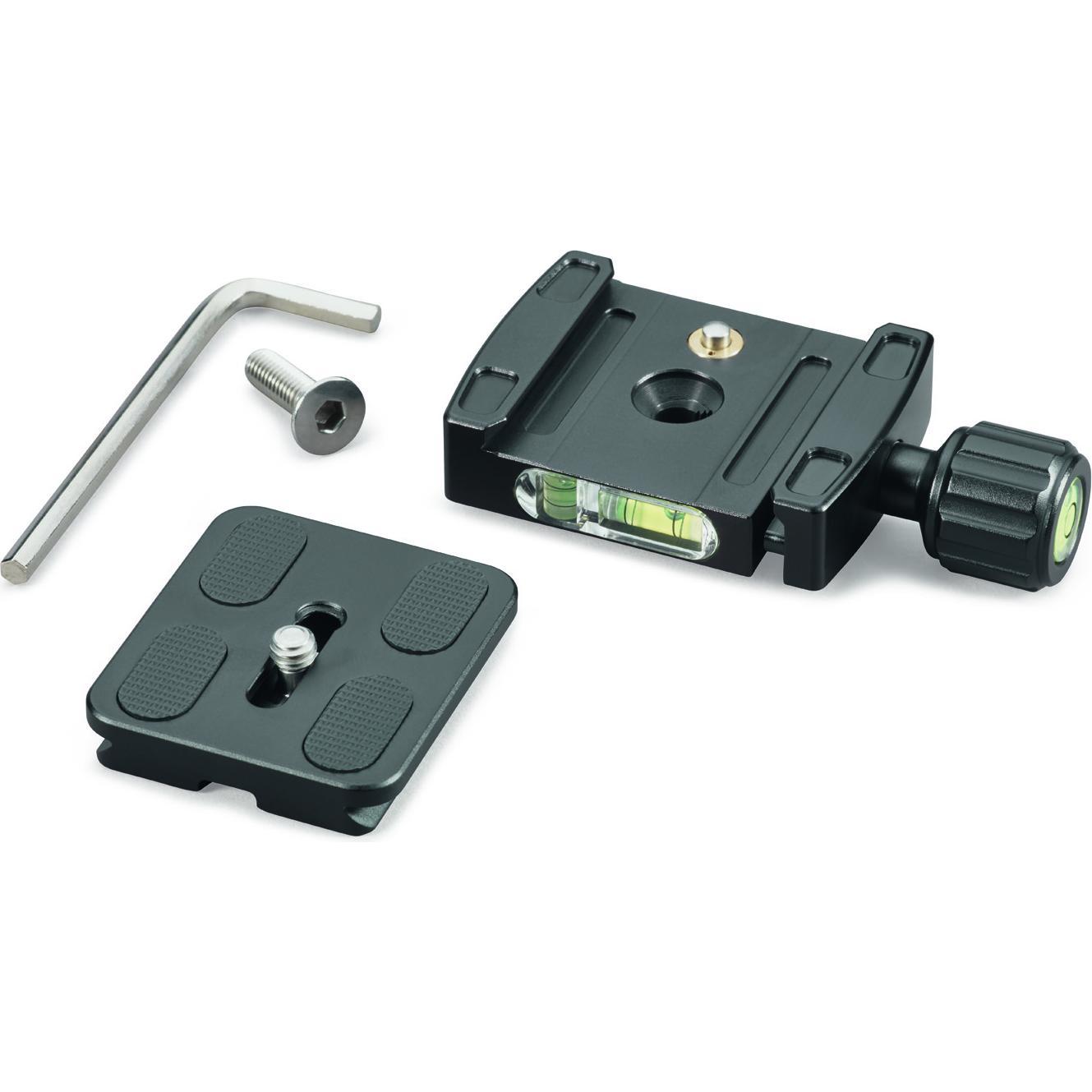 Cullmann Unità di sistema QRC CARVAO CAX375 (Piastra a sgancio rapido per treppiede), Accessori per treppiedi, Nero