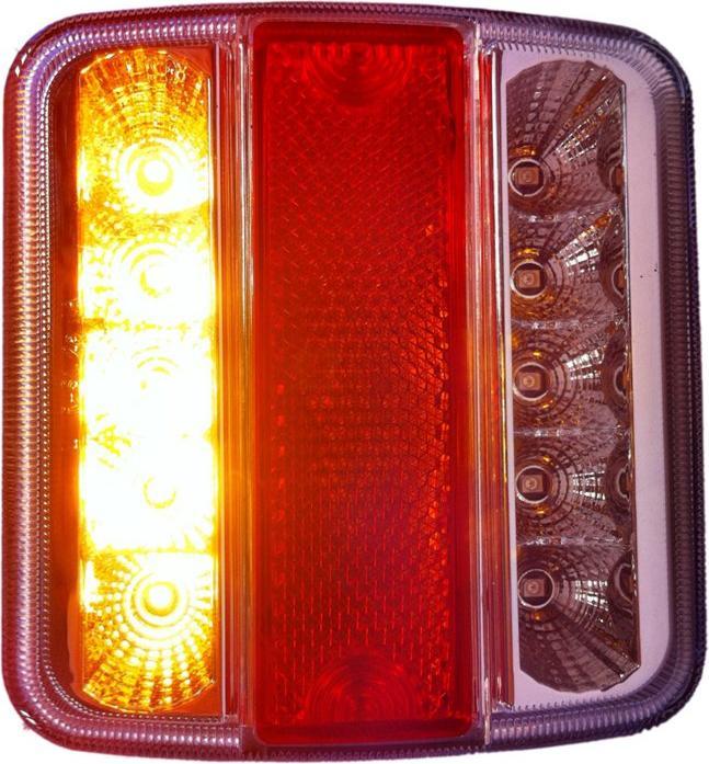 Actual product image ProPlus Taillight 4 functions 14LED in blister