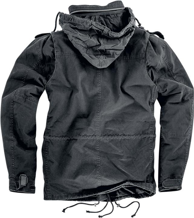 Actual product image Black Premium Army Field Jacket (L)