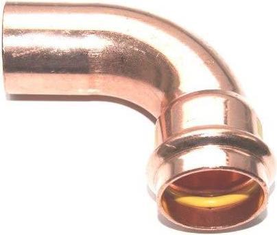 Actual product image Viega Bend 90 ° Ø = 28 mm - 345563 (Angled connection)