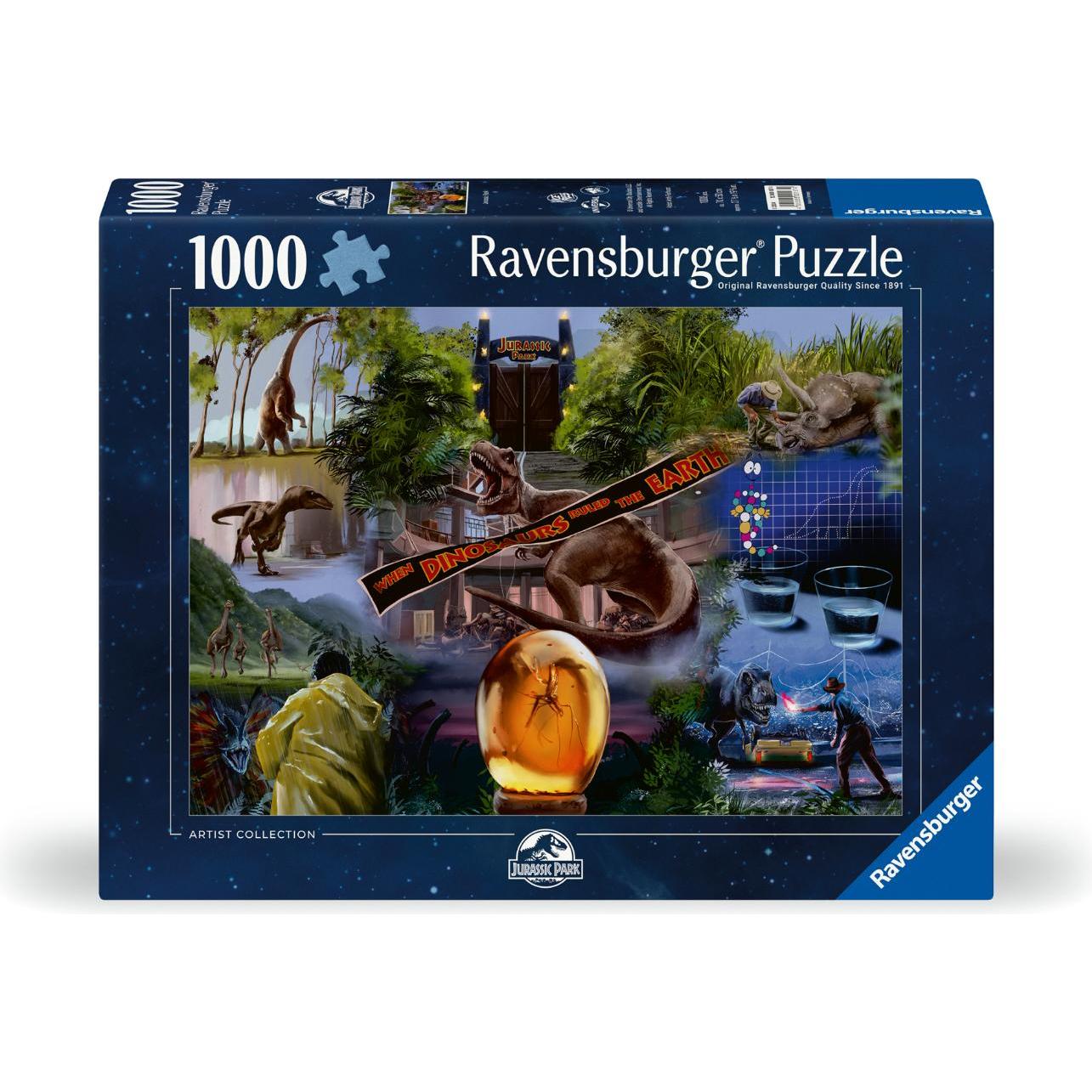 Ravensburger Puzzle 12000187 - Jurassic Park - 1000 Teile Universal VAULT Puzzle für Erwachsene und (1000 Teile)