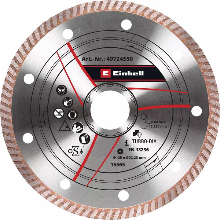 Image du produit Einhell Trennscheibe Diamant dünn 125 x 1.4