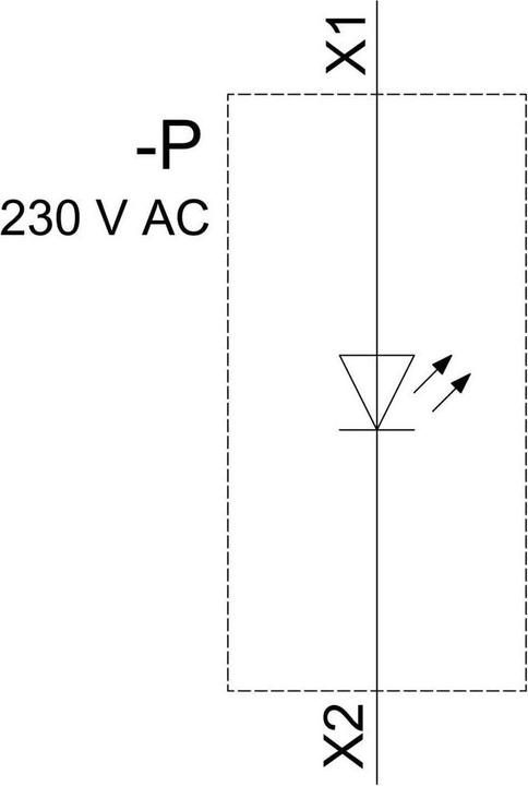 Produktbild Siemens LED module red for front plate mounting