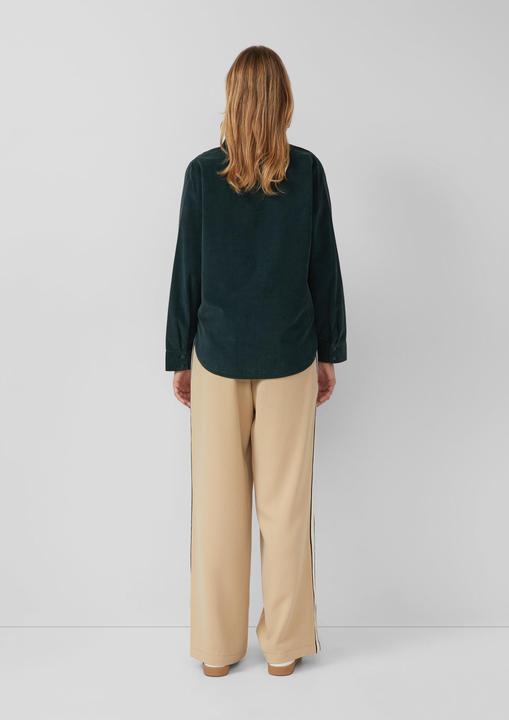 Immagine prodotto s.Oliver Bluse Feincord-Bluse mit Hemdkragen (48)