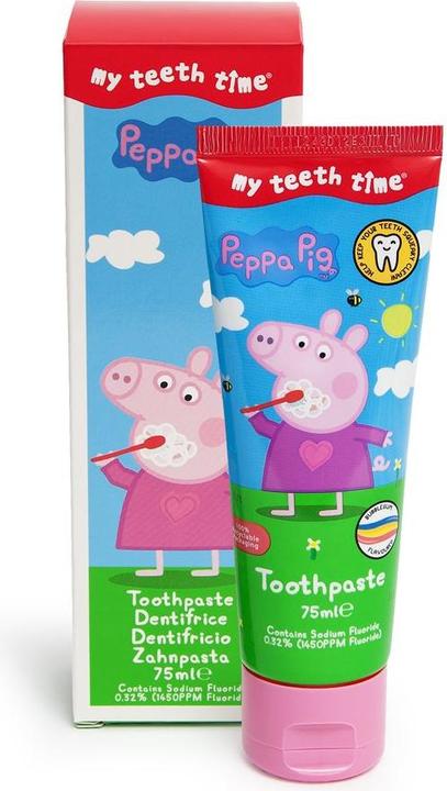 Image du produit Peppa Pig Peppa Cochon mon temps de dents dentifrice, 75 ml (75 ml)