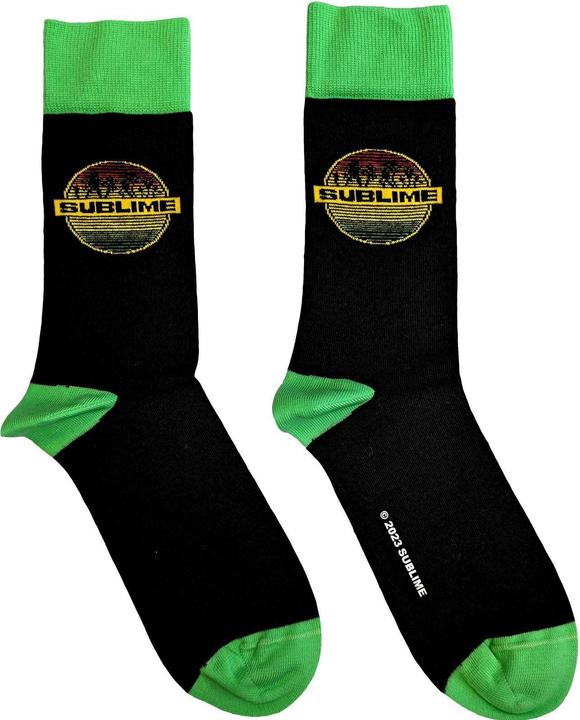 Image du produit Sublime Chaussettes unisexes adultes avec logo en forme de cercle (40.5 - 45.5)