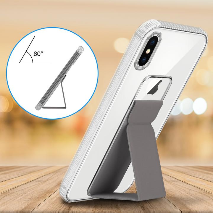 Actual product image Cadorabo Case for Apple iPhone XS MAX in TPU with holder LM167 Style (Apple iPhone XS Max)