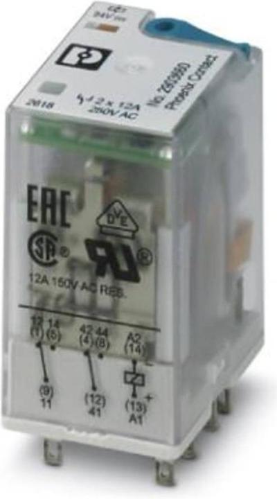 Produktbild Phoenix Contact REL-IR2 Plug In Power Relay 24DC/2X21