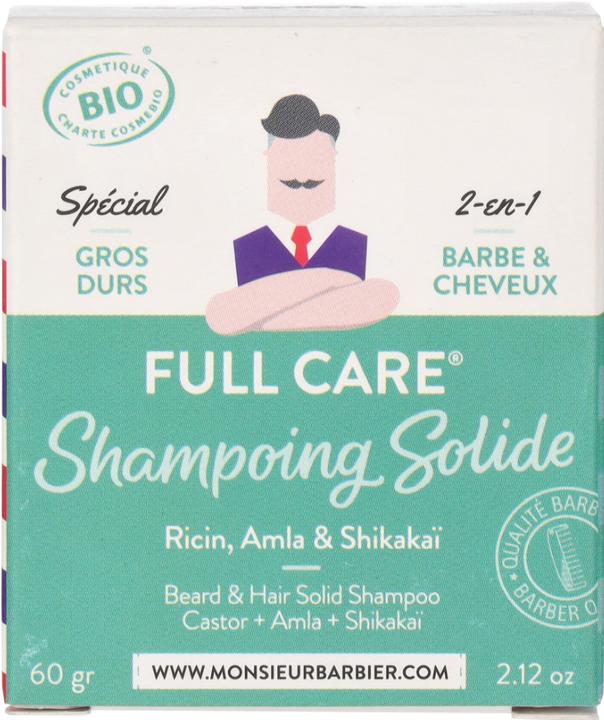 Actual product image Monsieur Barbier Mr Barbier Beard & Hair Solid Shampoo (60 ml, Solid shampoo)