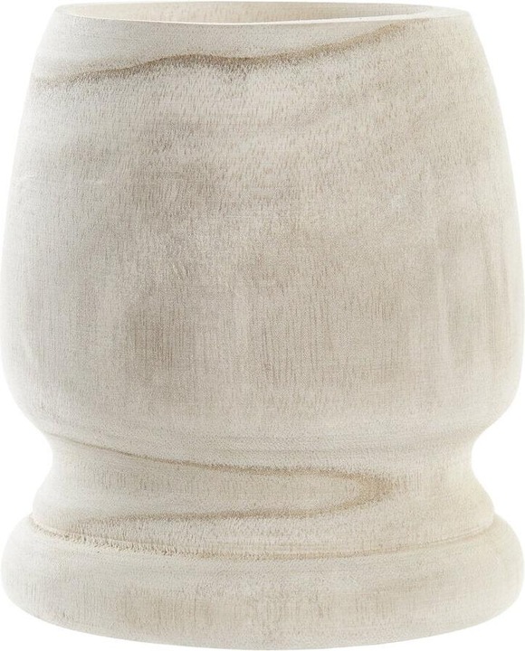 Produktbild DKD Home Decor Blumentopf Braun natürlich Paulonia-Holz Boho 16 x 16 x 18 cm (2 Stück) (16 cm)
