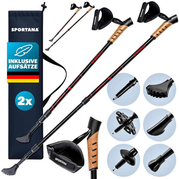 Actual product image Deuba Hiking poles (68 - 135 cm)