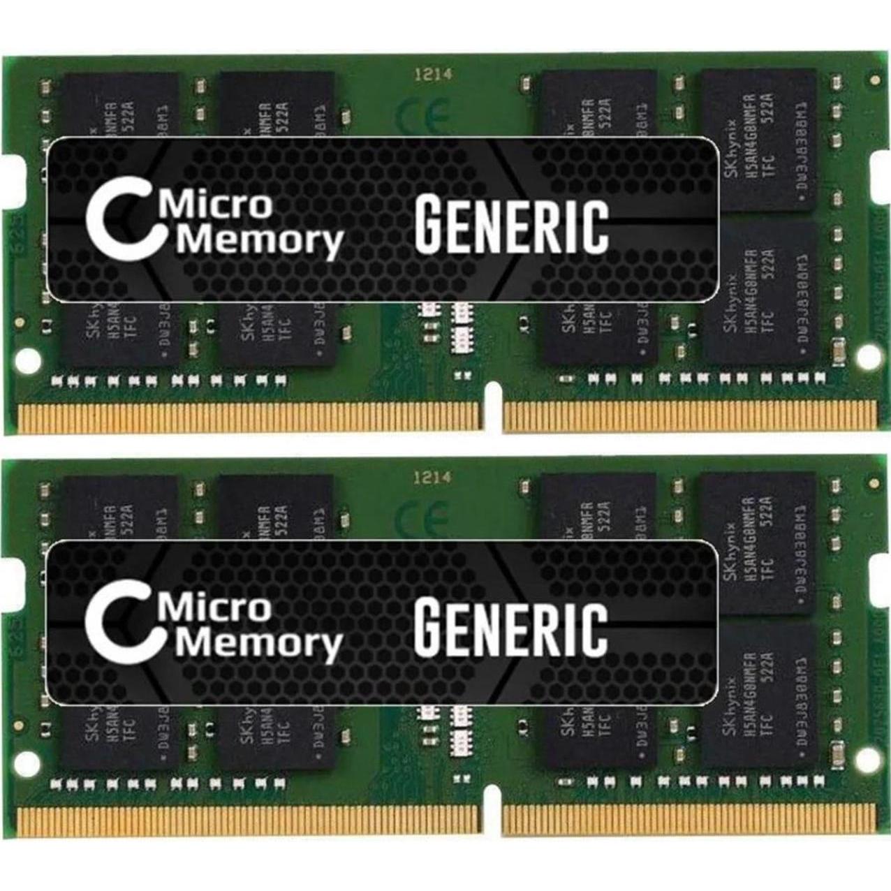 Thumbnail - CoreParts 32GB Memory Module (2 x 16GB), RAM Modellspezifisch, Grün