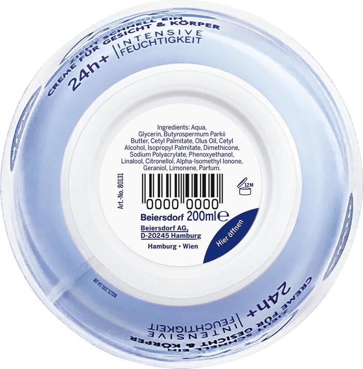 Image du produit NIVEA Care (Crème pour le corps, 200 ml)