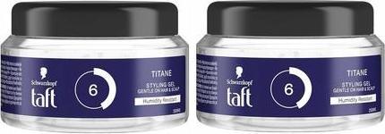 Produktbild Schwarzkopf Taft Titane Hold 6 Power Gel Haarstyling Gel 250ml (Haargel, 250 ml)