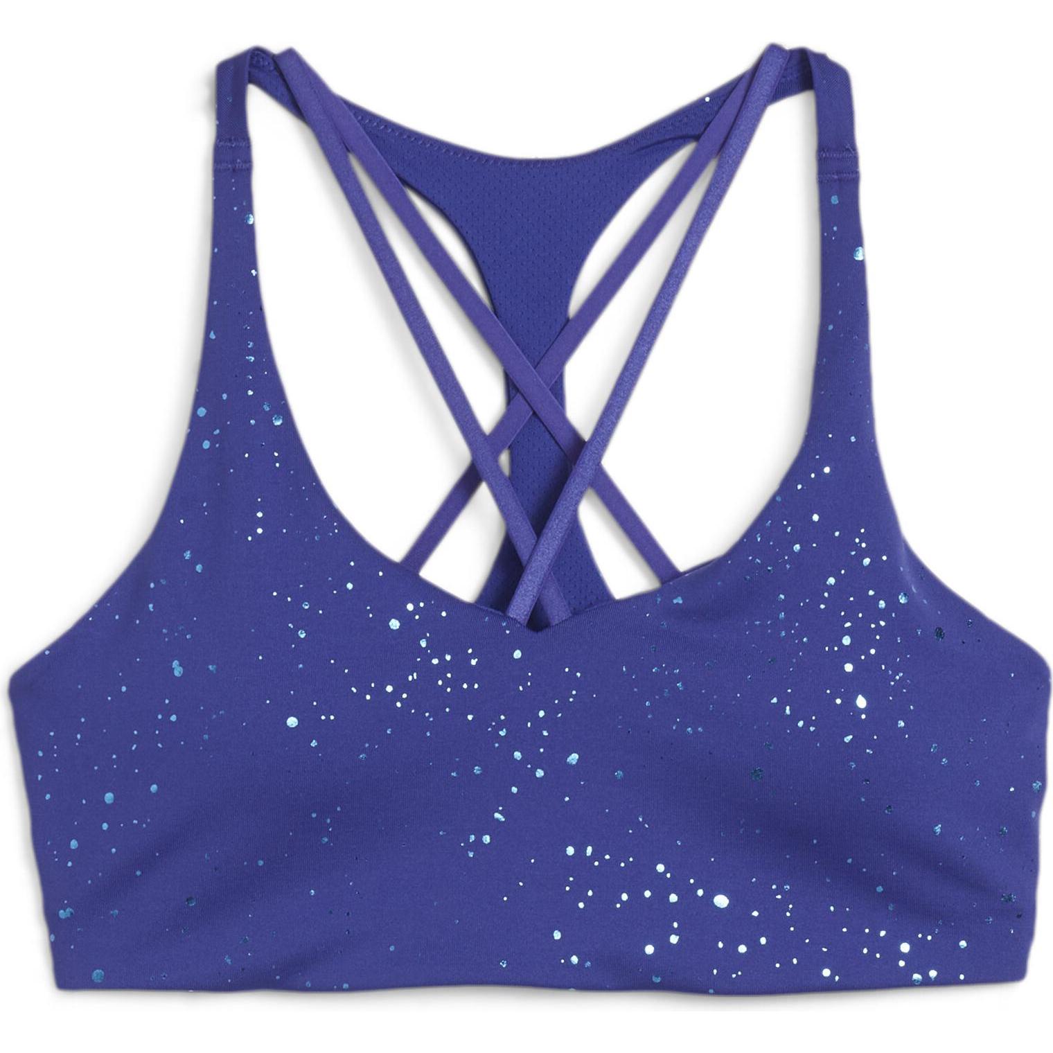 Puma, Sport-BH, Move Intergalactic Bra (M), Blau, M