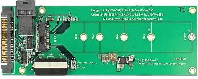 Produktbild Delock 62945 Schnittstellenkarte/Adapter Eingebaut M.2