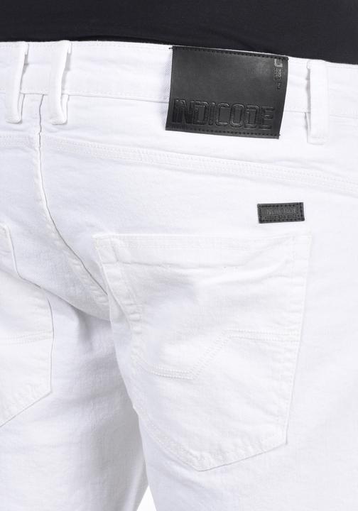 Immagine prodotto Indicode Quentin Pantaloncini Di Jeans Shorts Bermuda Da Uomo elasticizzato Regular- Fit (S)
