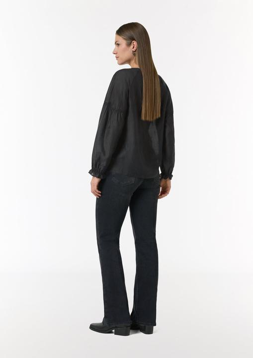 Produktbild Comma Bluse Leicht transparente Raglan-Bluse mit Ärmel-Detail (32)