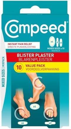 Produktbild Compeed Mix 10 Hydrokolloidpflaster Fussbehandlung (Fussbad)