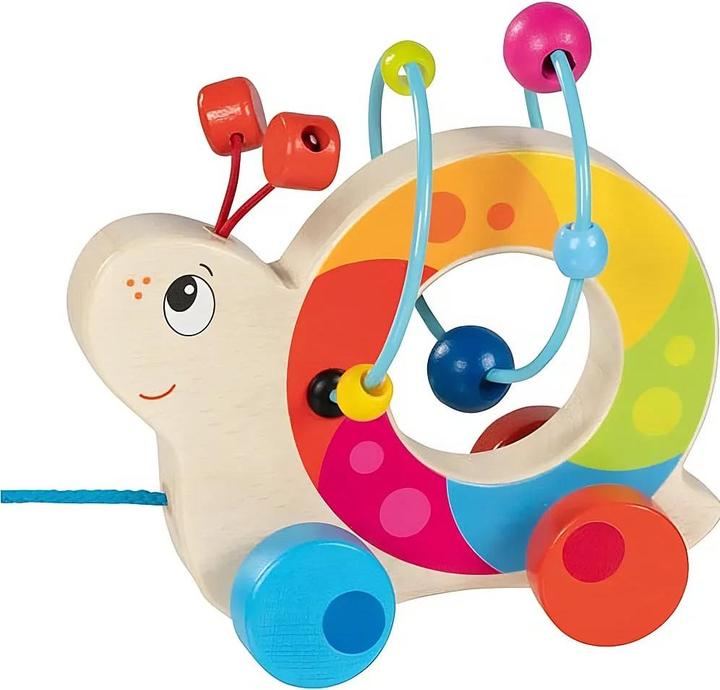 Actual product image Goki Pulling toy googly
