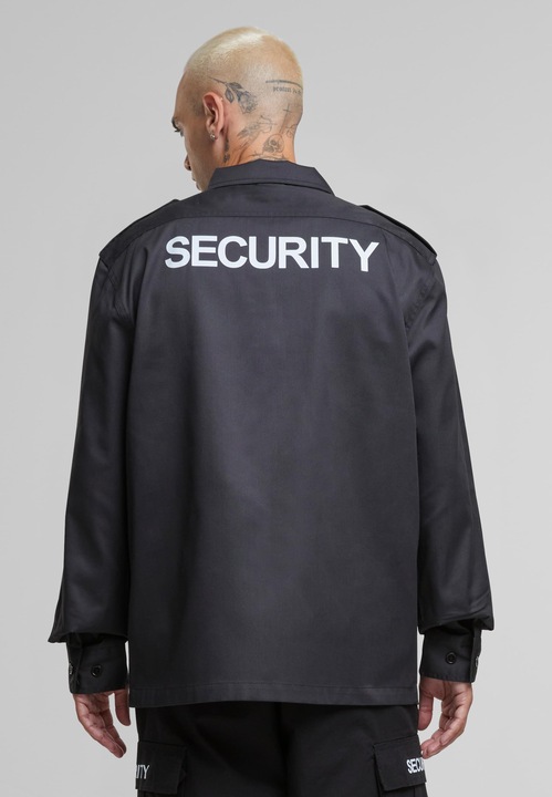 Produktbild Brandit Security US Langarm-Shirt, Schwarz Grösse 4XL (4XL)