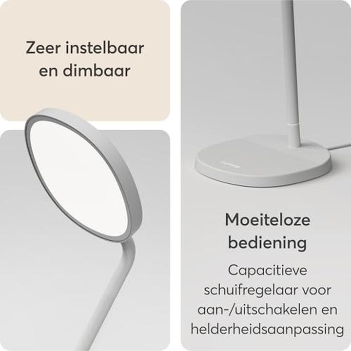 Produktbild Lumie 10000 Lux 15cm Task grau Lichttherapie Büro (10000 lx)