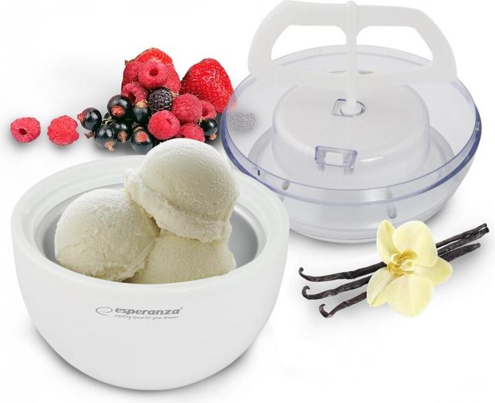 Actual product image Esperanza Vanilla ice cream machine white