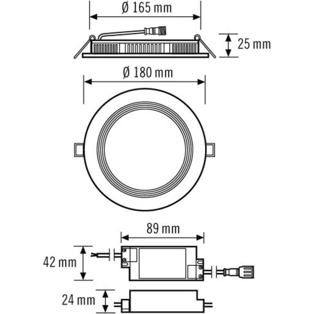 Thumbnail - Esylux, Fassadenbeleuchtung, LED-Downlight (IP20)