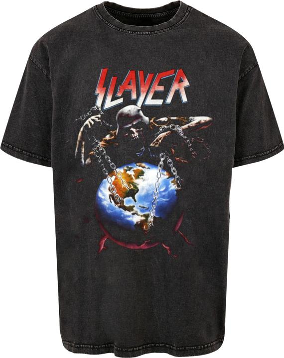 Produktbild Merchcode Slayer - Intourvention Acid Washed Oversize Tee - 170467 (M)