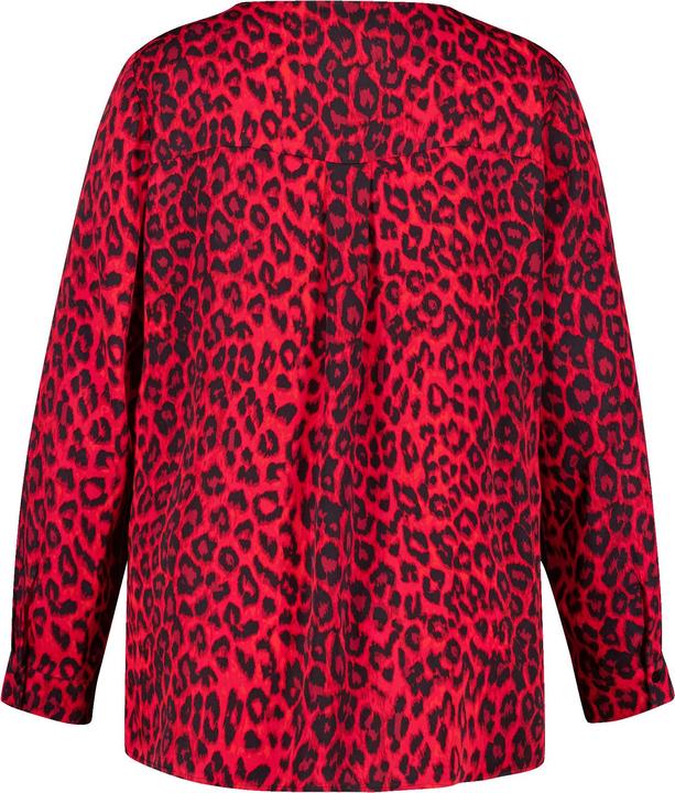 Produktbild Samoon Tunika mit Animal-Print Bluse Langarm (44)