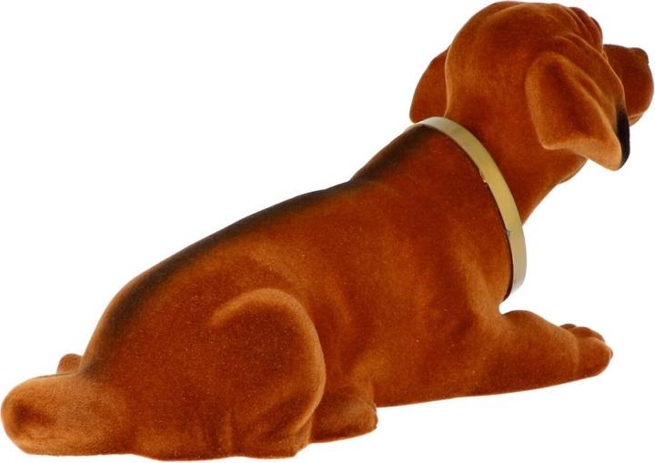 Actual product image AccuCell The original Wackeldackel, lying version (Dog coat)