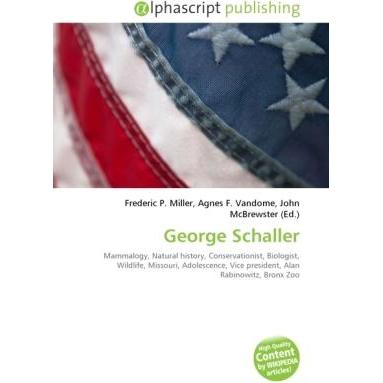 George Schaller, Fachbücher