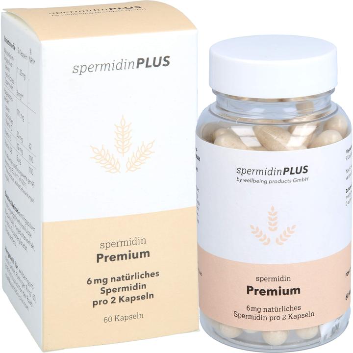 Actual product image SpermidinPlus Spermidine Premium (60 Piece, Capsules)