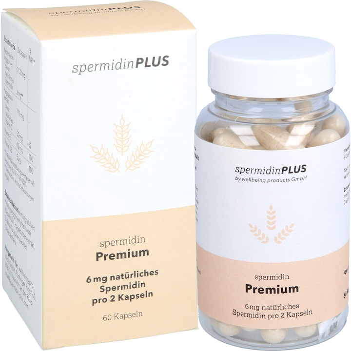Produktbild SpermidinPlus Spermidin Premium (1 Stück, Kapseln)