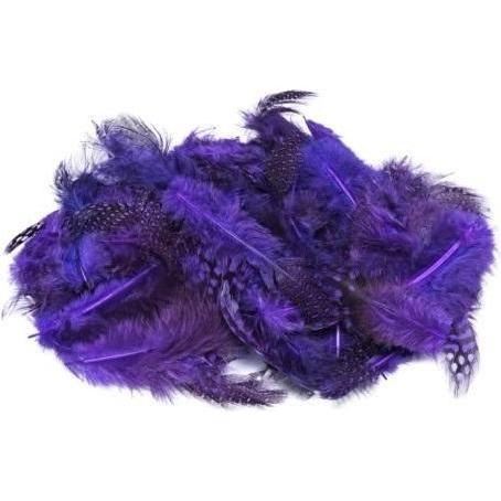 Brewis Gesprenkelte Federn lila 3g