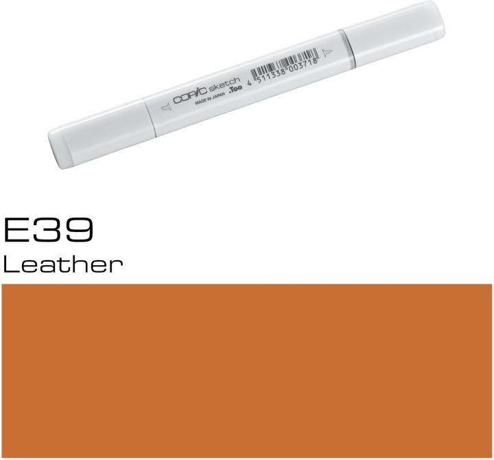 Image du produit Copic Sketch type E - 39 (E39 - Cuir, 1 x)