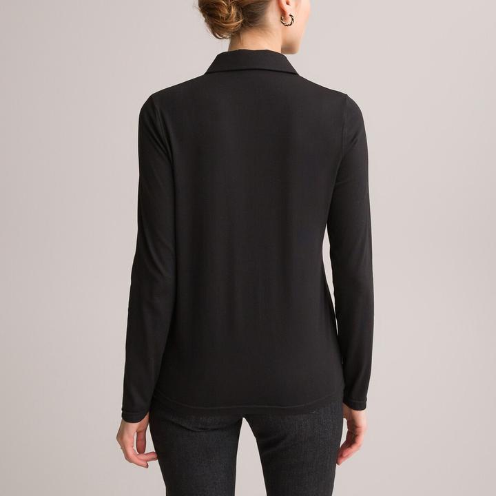 Produktbild Anne Weyburn Langärmeliges Poloshirt (44, 46)