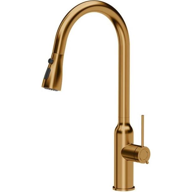 Q Company, Küchenarmatur, Virtuvinis maišytuvas Quadron Jessica Q LINE PullOut SteelQ stovintis varinis (84818011)