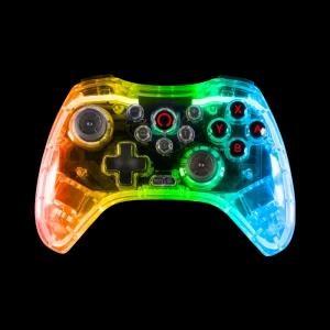 Actual product image Konix Wireless Gamepad - Crystal LED (PC, PS4, Switch)