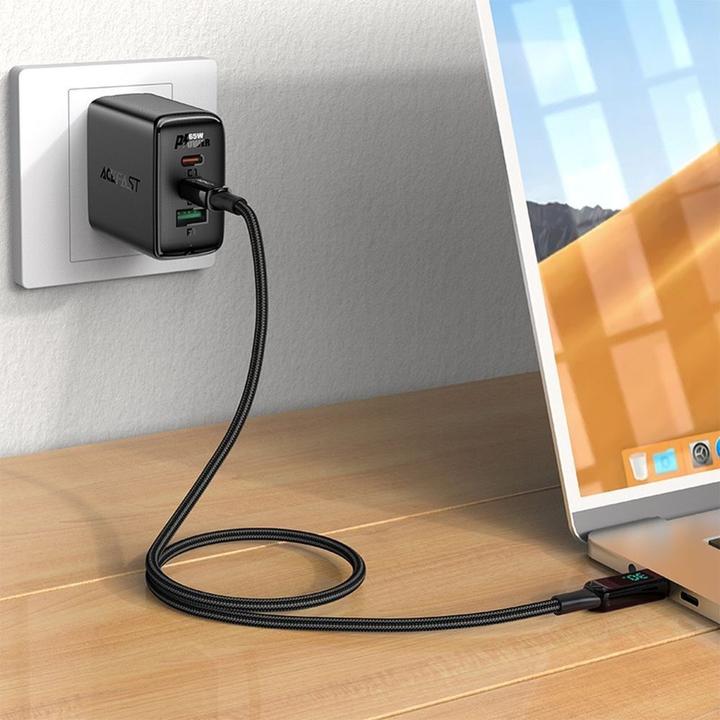 Actual product image Acefast C6-01 (1.20 m, USB 2.0, 30 W)