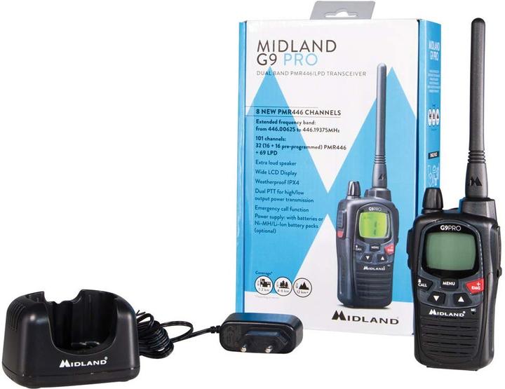 Actual product image Midland G9 Pro (12 km)