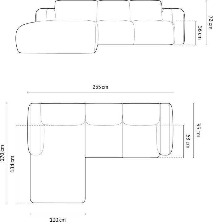 Produktbild Micadoni Molino (Ecksofa)