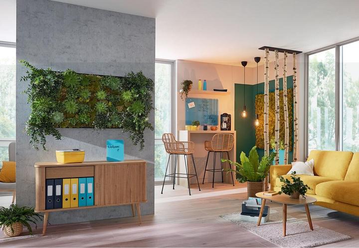 Produktbild Leitz Cosy Whiteboard aus Glas 60 x 80 cm, Grau (98 x 67 cm)